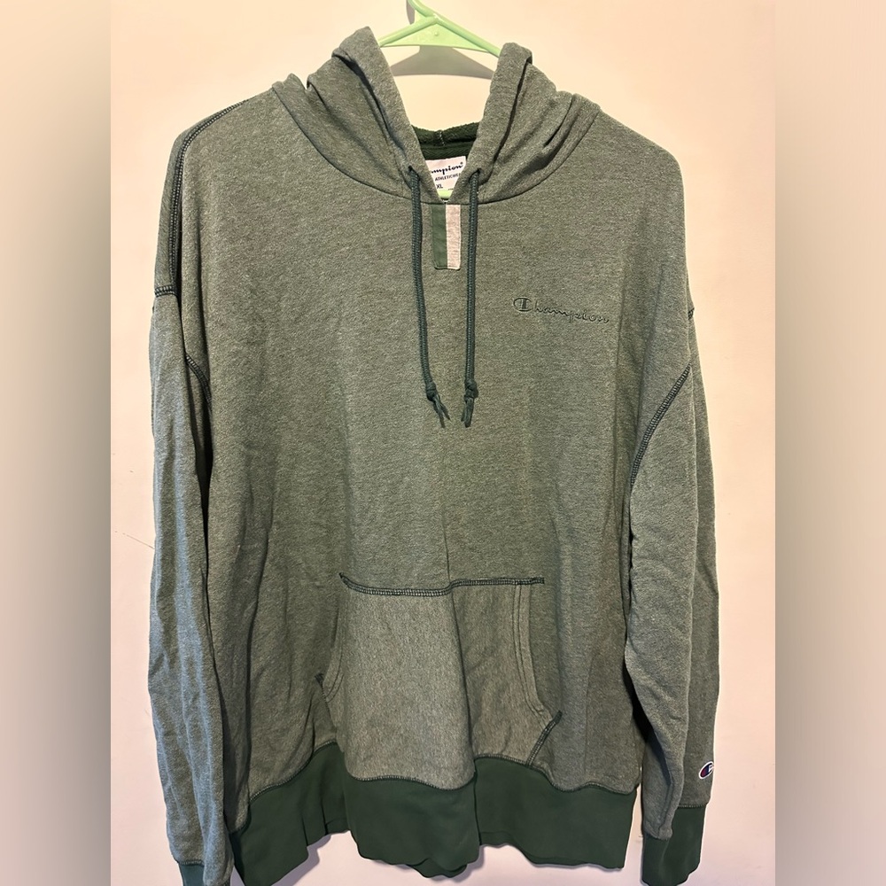 Champion green women’s hoodie